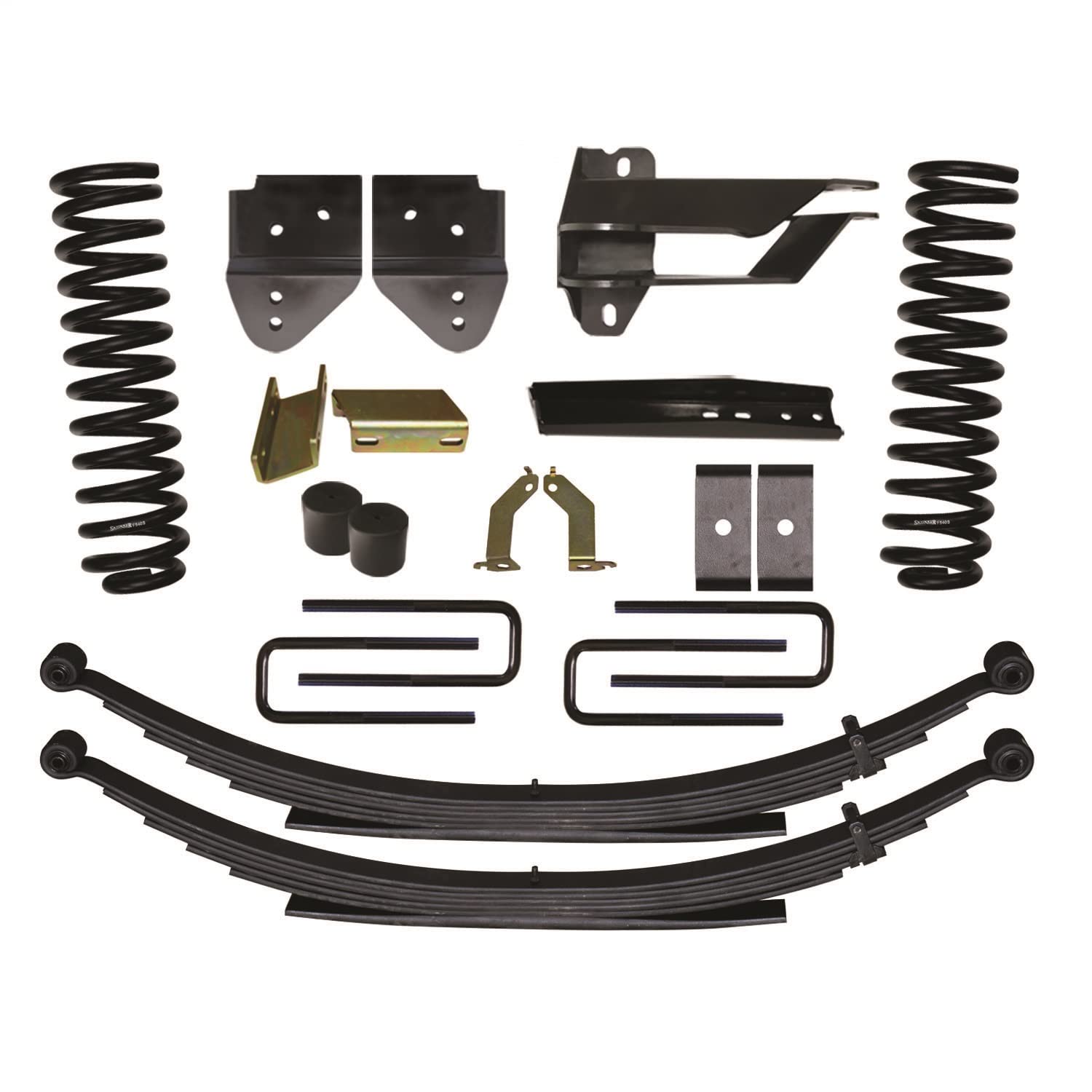 Skyjacker Suspension F17401KS Lift Kit 4 in. Lift Incl. Front Coil Springs Rear Leaf Springs