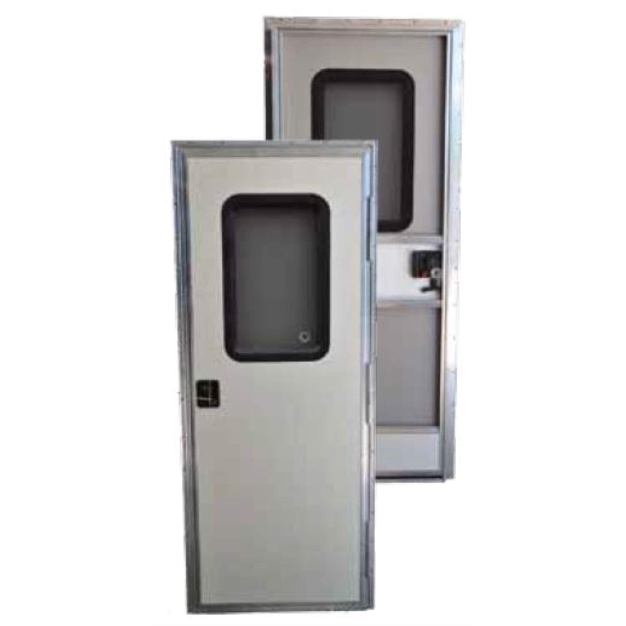 RV Square Entrance Door AP Products - 24" x 76", Polar White