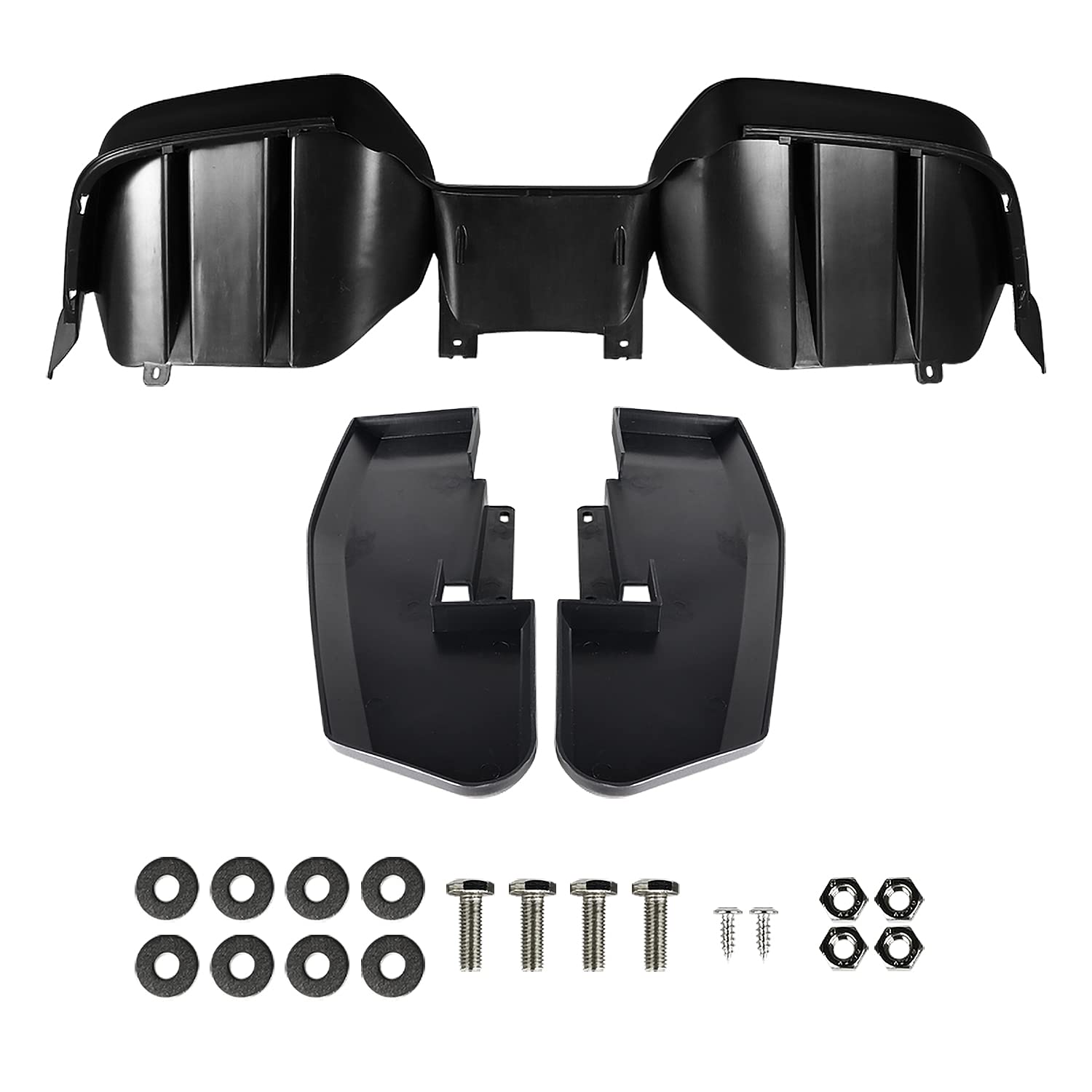 R Style Spec-D Tuning Rear Bumper Diffuser w/Side Valances Panel Compatible with 2015-2017 Ford Mustang