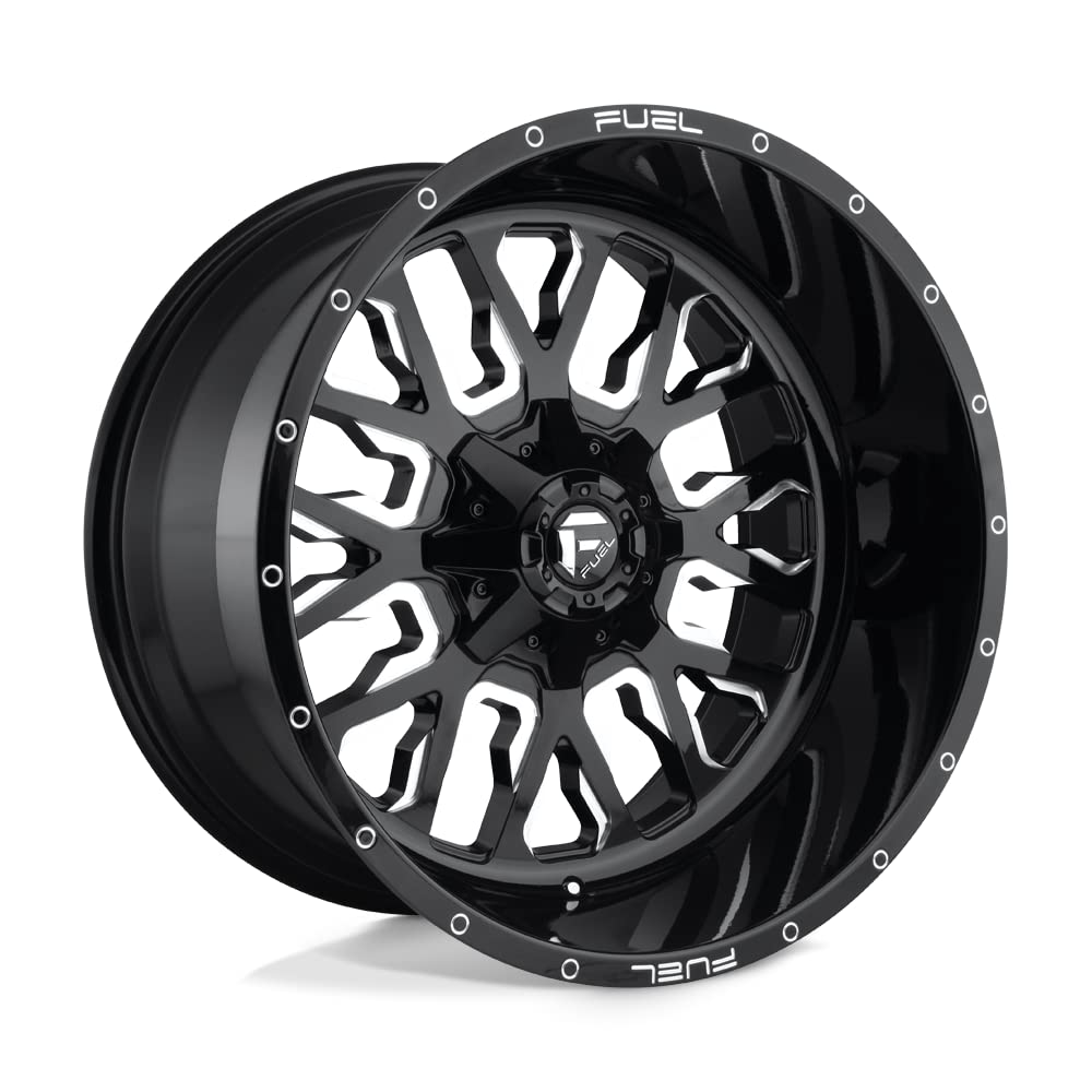 1PC Fuel D611 20X10 5X5.5/150 GL-BLK-MIL -18MM - D61120007047