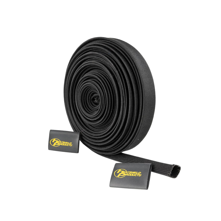Heatshield Products HP Color 203124 Heat Sleeve Black 7/16" ID x 25' Adjustable Sleeve