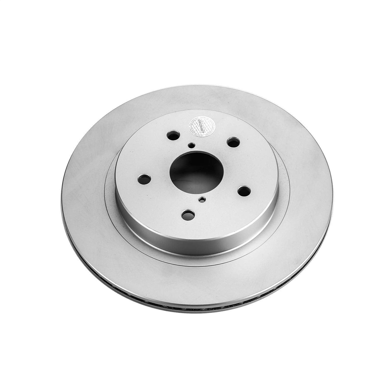 Power Stop Rear JBR1718EVC Evolution Genuine Geomet Coated Brake Rotor For Subaru Legacy 2015-2022, Subaru Outback 2015-2019, Subaru WRX 2016-2020 [Model Specific]
