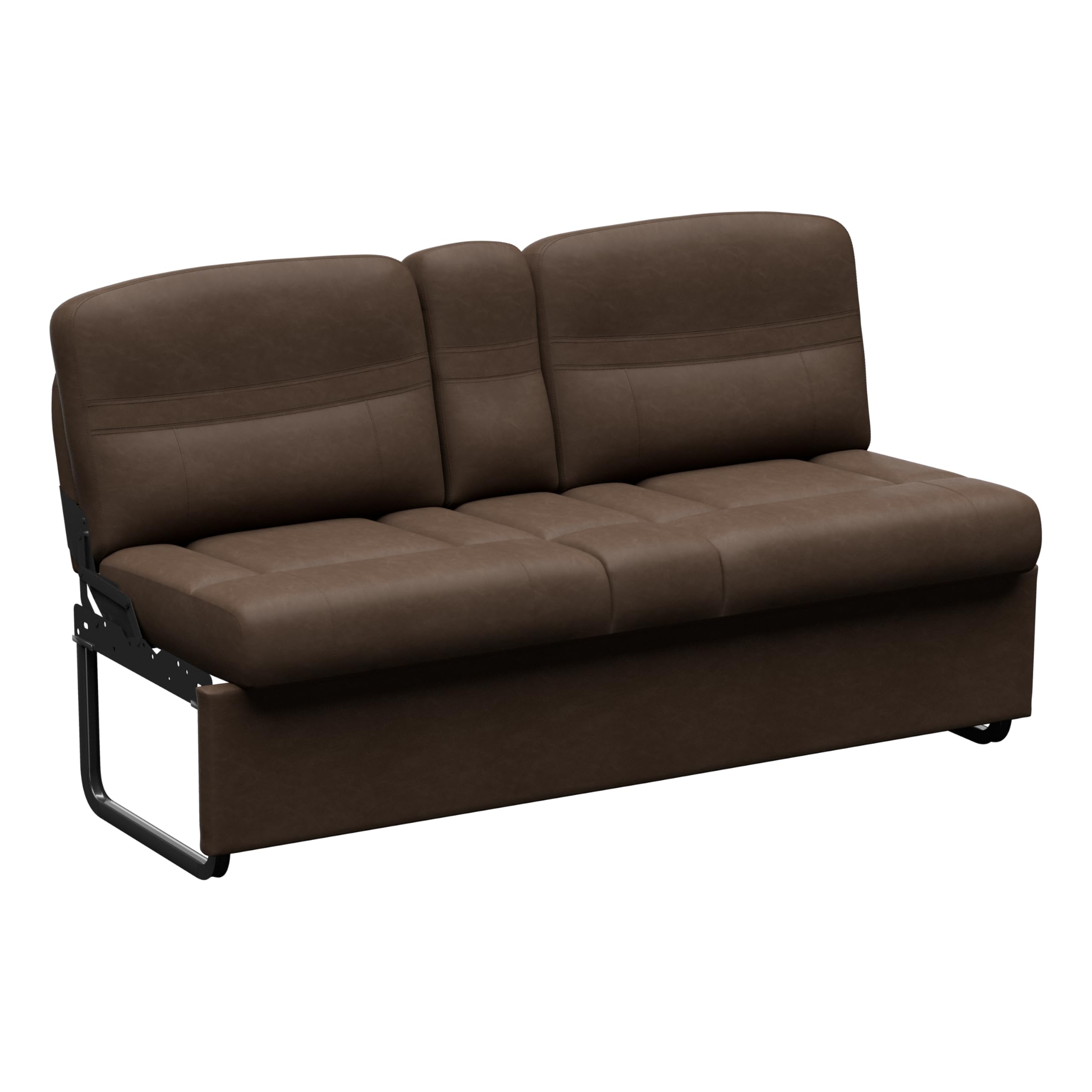 62" Thomas Payne Signature Satula RV Jackknife Sleeper Sofa with Matching Kickboard, Easy Transition, High-Density Foam Cushioning, Fold-Down Center, Dual Cupholders - 2024044387
