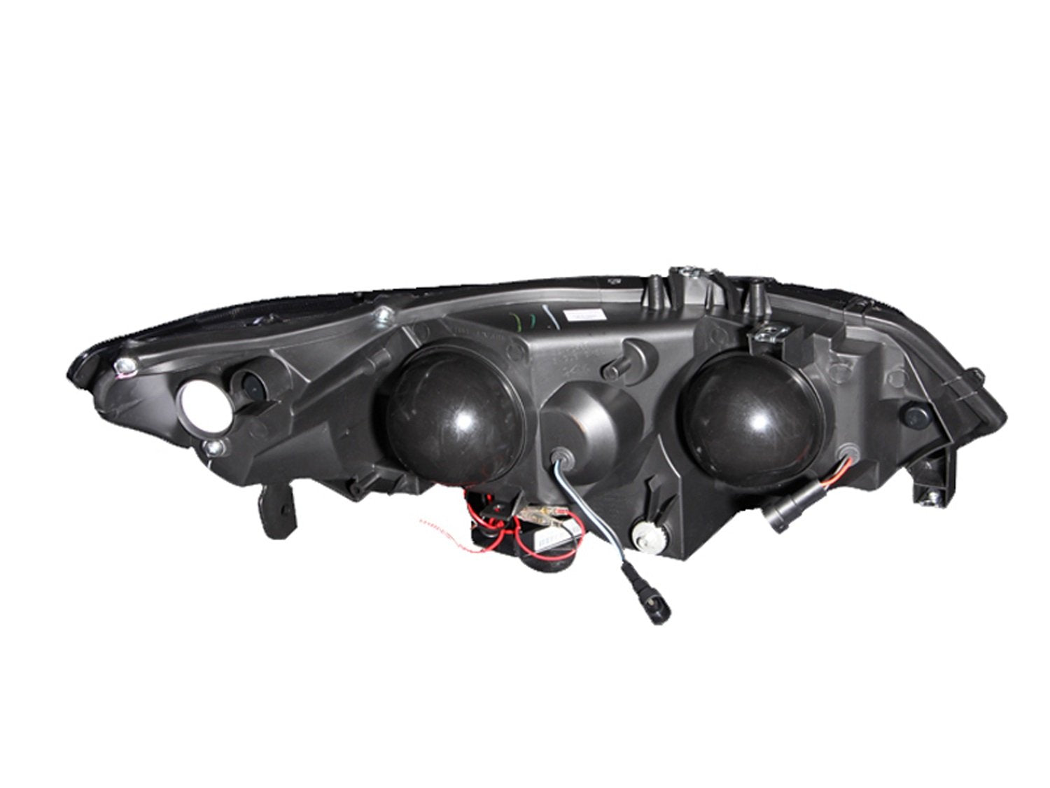 Honda Civic Anzo USA 121061 Projector with Halo Chrome Headlight Assembly - (Sold in Pairs)