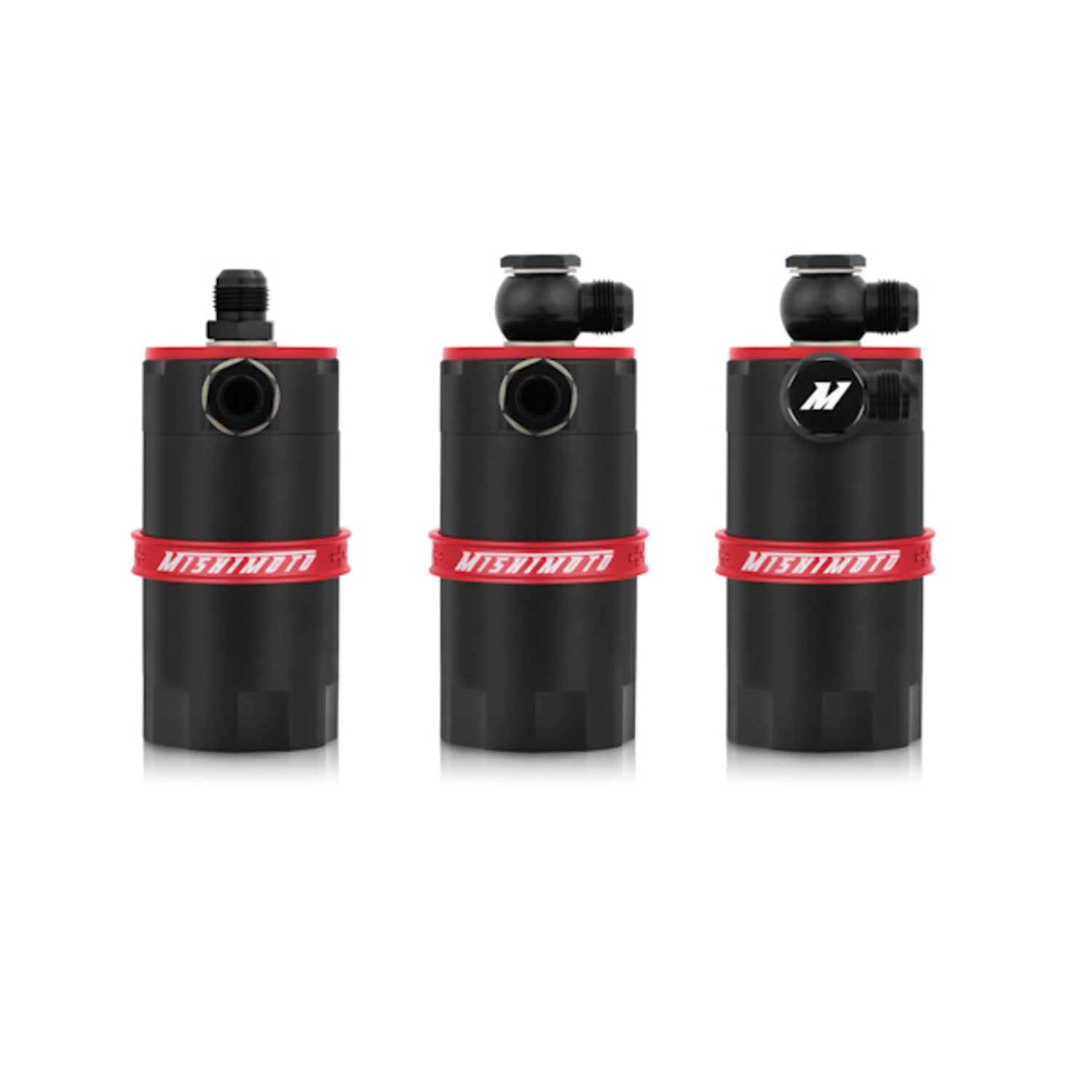 Baffled Oil Catch Can Mishimoto, Red