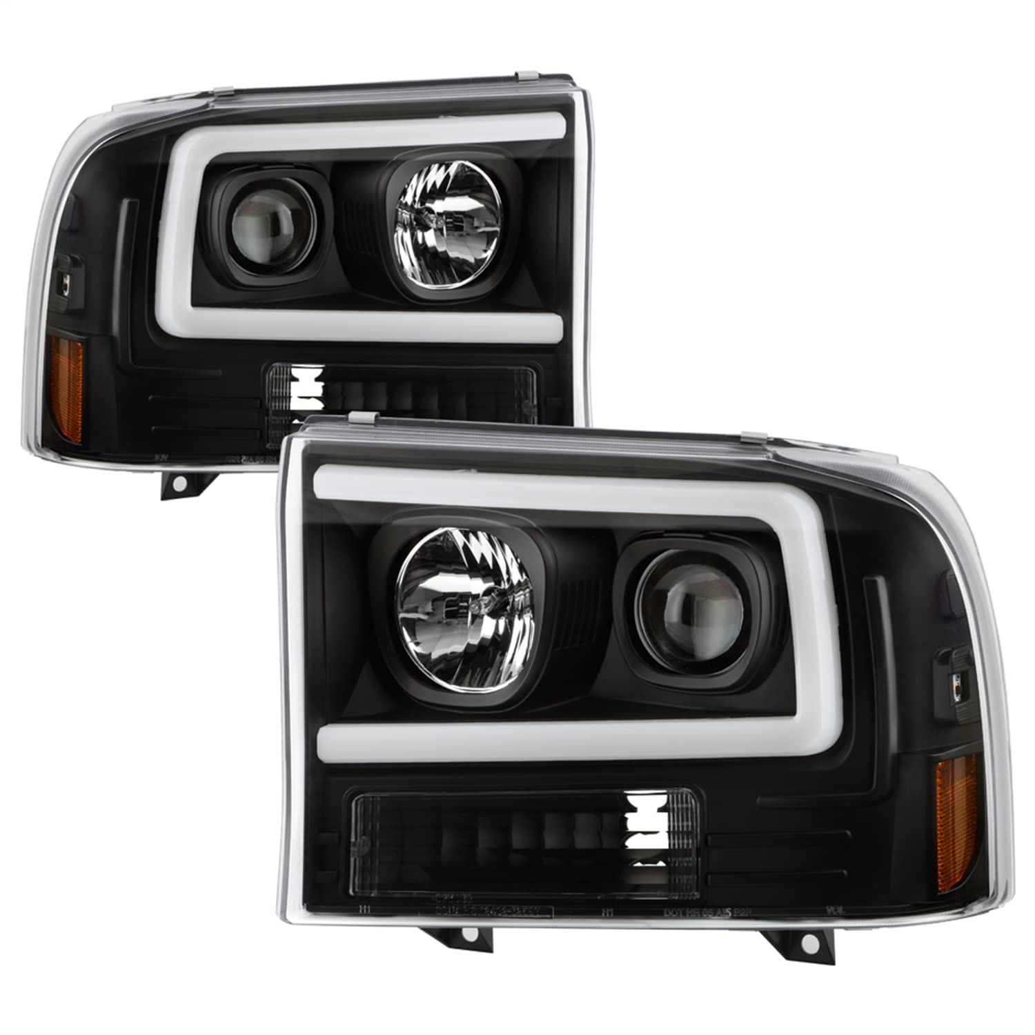 Projector Headlight Spyder Platinum (PRO-YD-FF25099V2PL-BK)