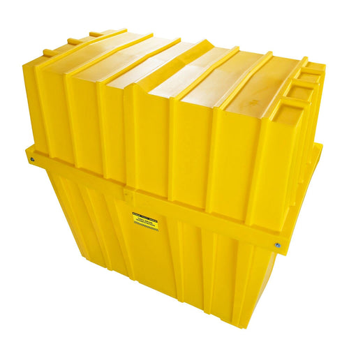 1628 Eagle High Profile Workstation with Cover, 2 Drum, 60" Width x 64" Height x 34" Depth, 220 Gallon Capacity