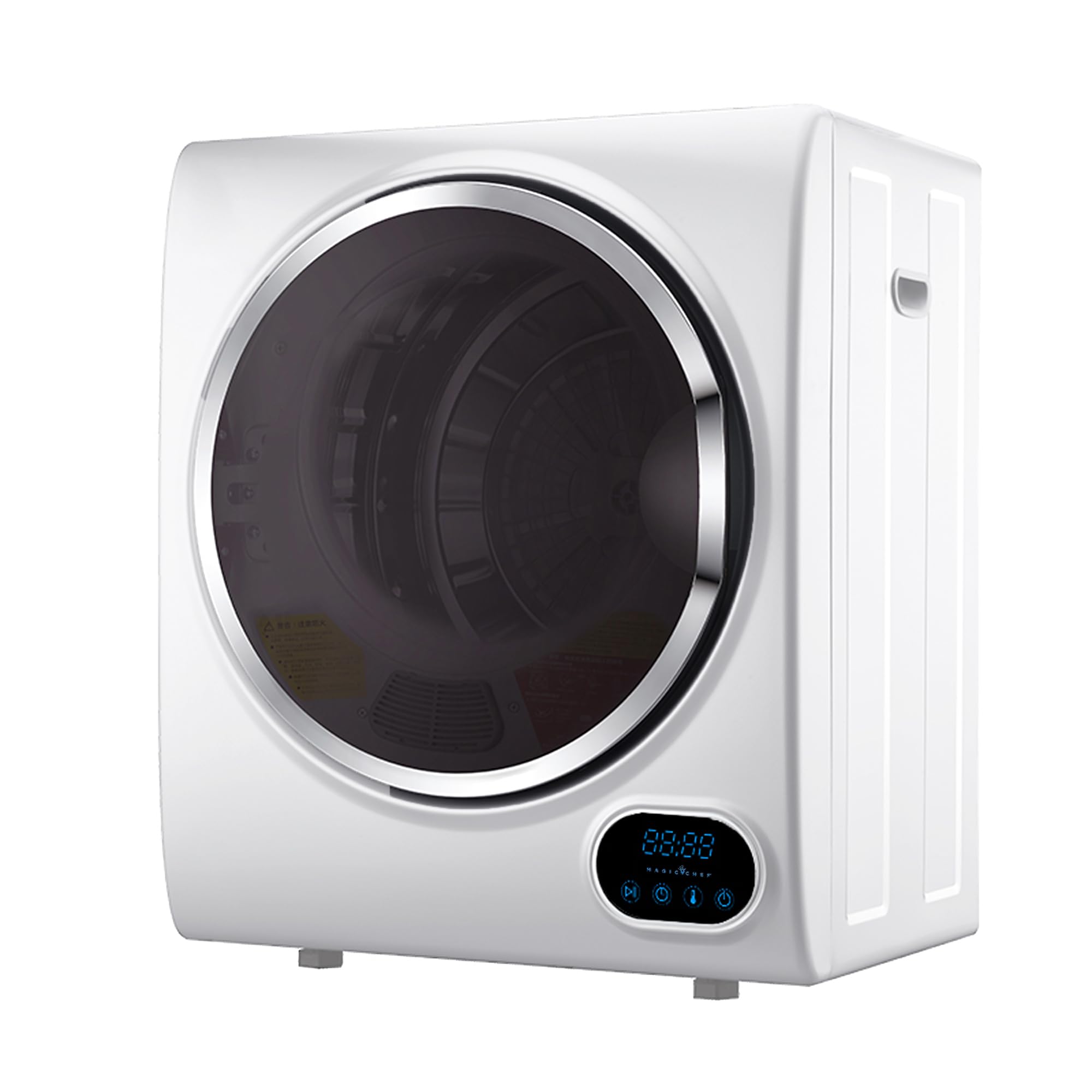 1.5 cu. ft. Electric Dryer Compact in White