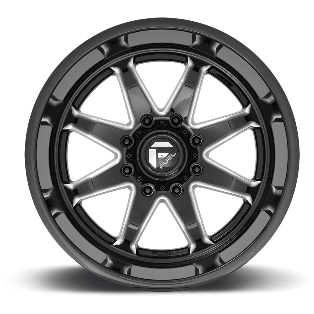 20x10 D749 HAMMER, Bolt Pattern: 5x5/, Offset: -18, GLOSS BLACK MILLED, set of 1