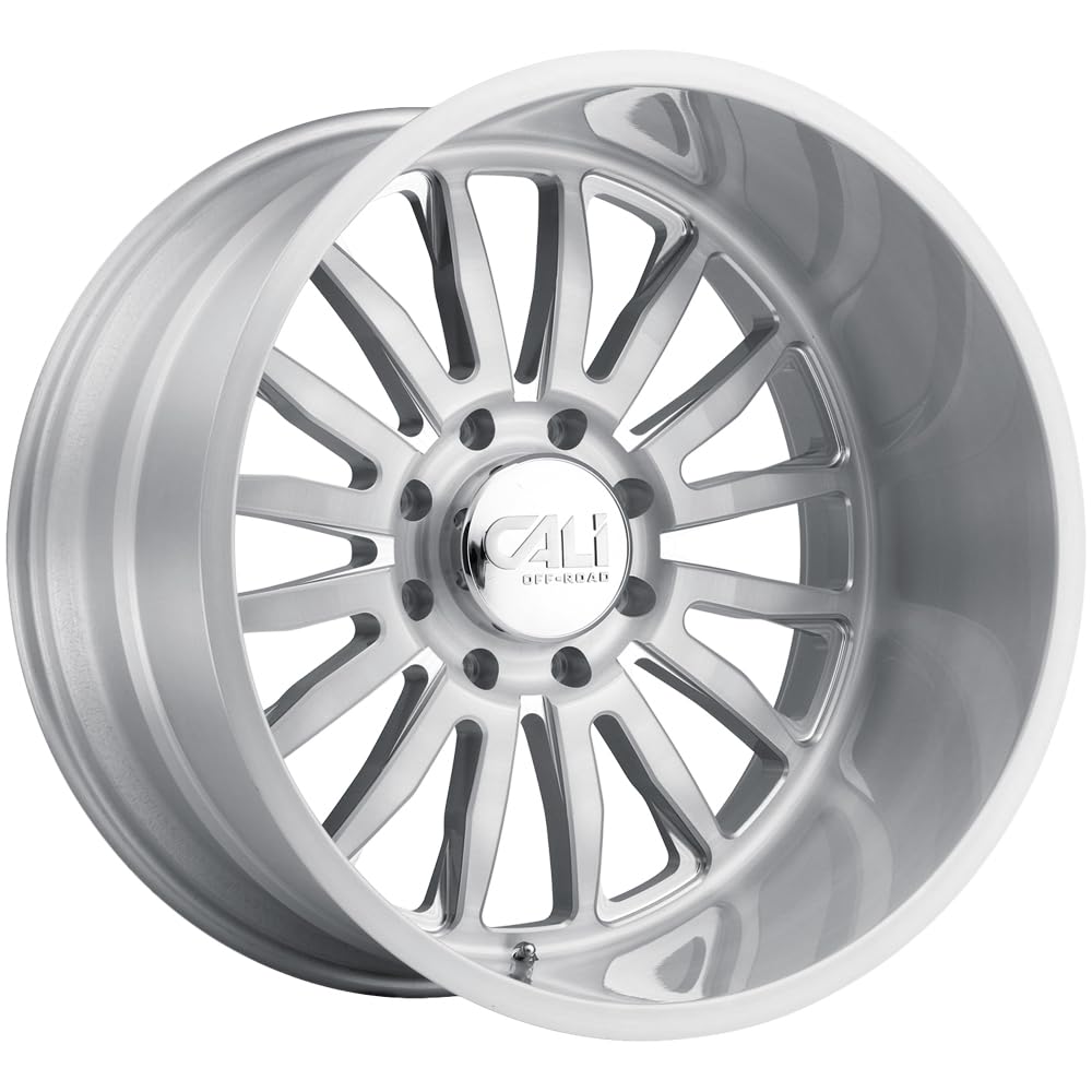 9110-24473BGC CALI OFF-ROAD Summit 9110 Brushed Clear Gloss 24X14 5-127 -76mm 71.5mm