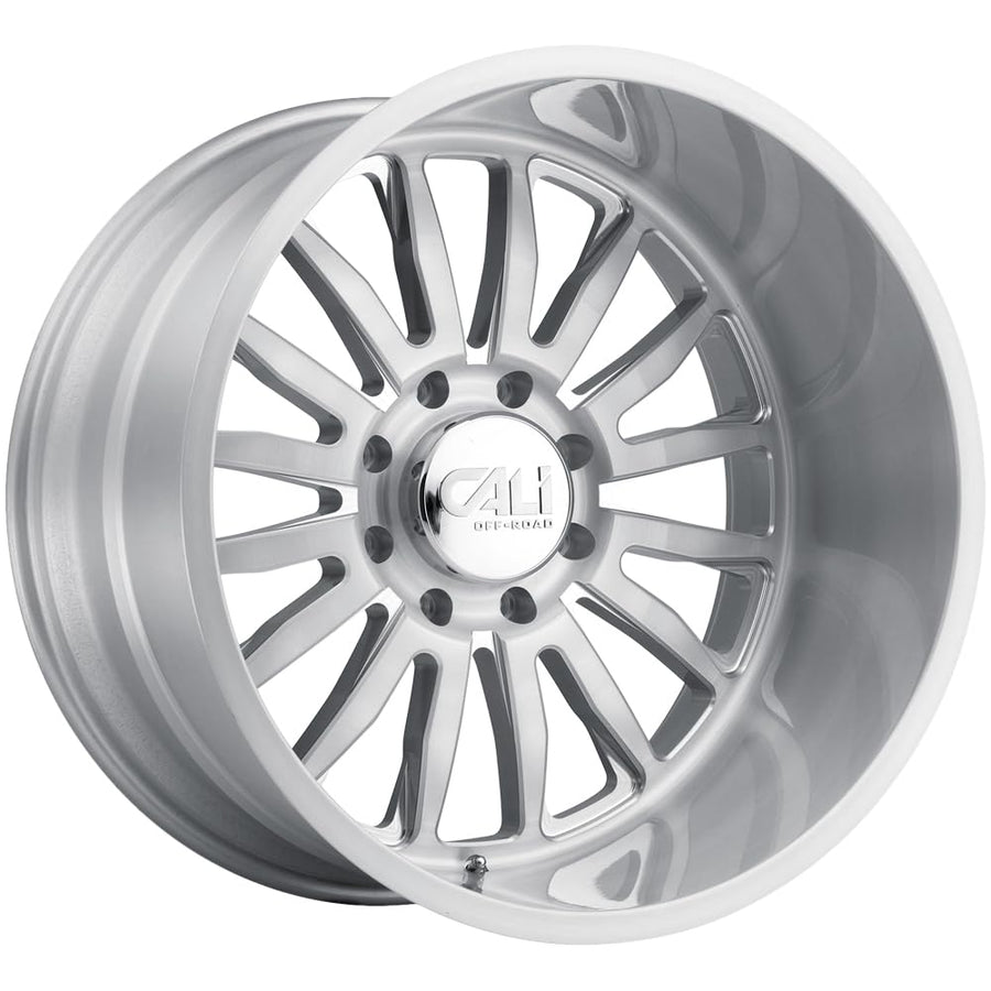 9110-24473BGC CALI OFF-ROAD Summit 9110 Brushed Clear Gloss 24X14 5-127 -76mm 71.5mm