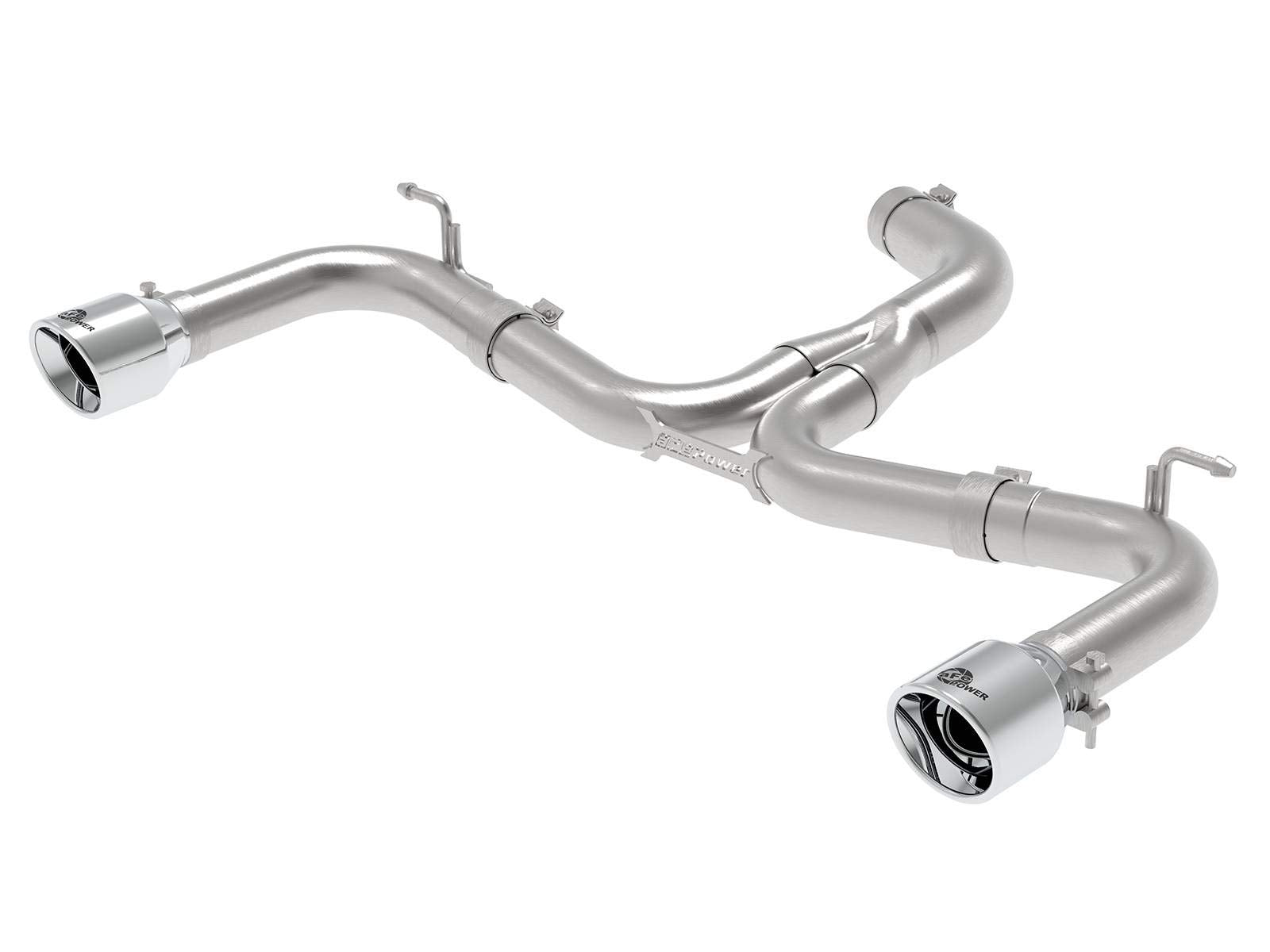 aFe Power Exhaust Performance System, AxleBack, Polished Tip