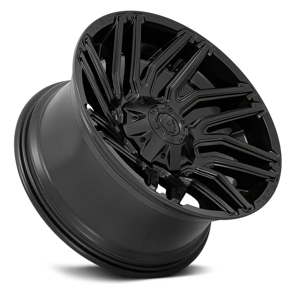 20x9 D775 TYPHOON, Bolt Pattern: 5x5.5/150, Offset: 1, MATTE BLACK, set of 1
