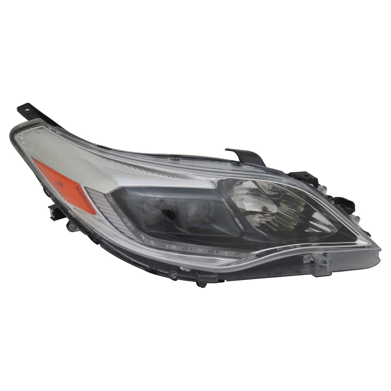 Right TYC Headlight Assembly Compatible with 2016-2018 Toyota Avalon