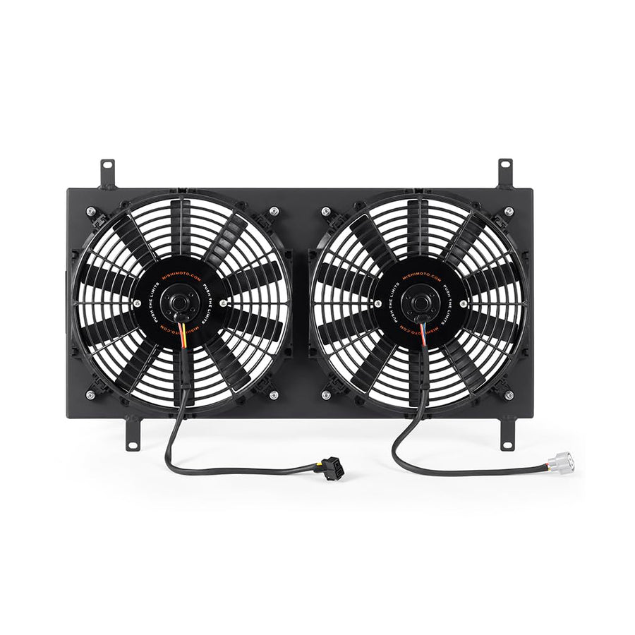 Mishimoto Aluminum Fan Shroud MMFS-MIA-90BK, Compatible with Mazda Miata, 1990-1997, Black