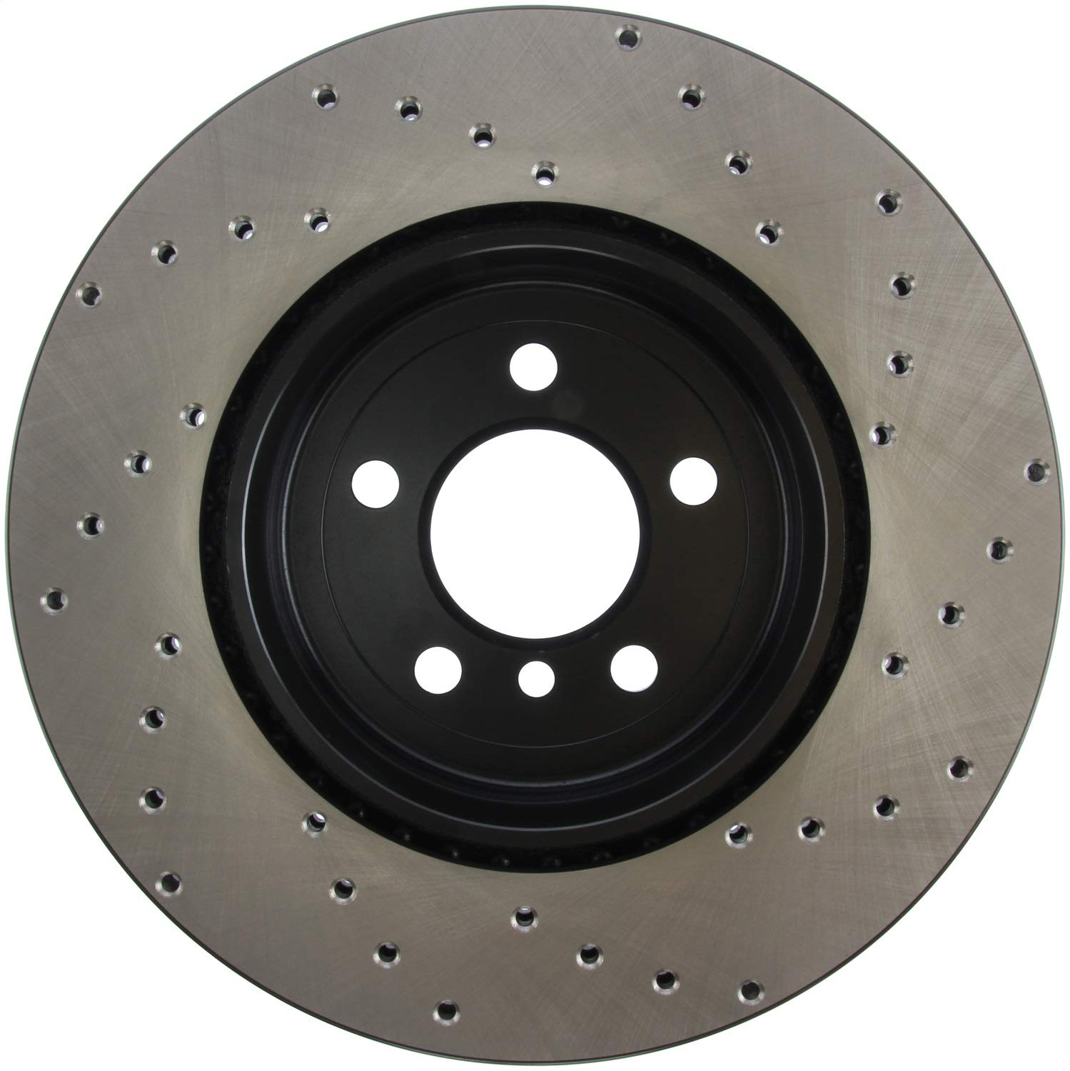 StopTech Sport 128.34133R Cross Drilled Brake Rotor (Rear Right), 1 Pack