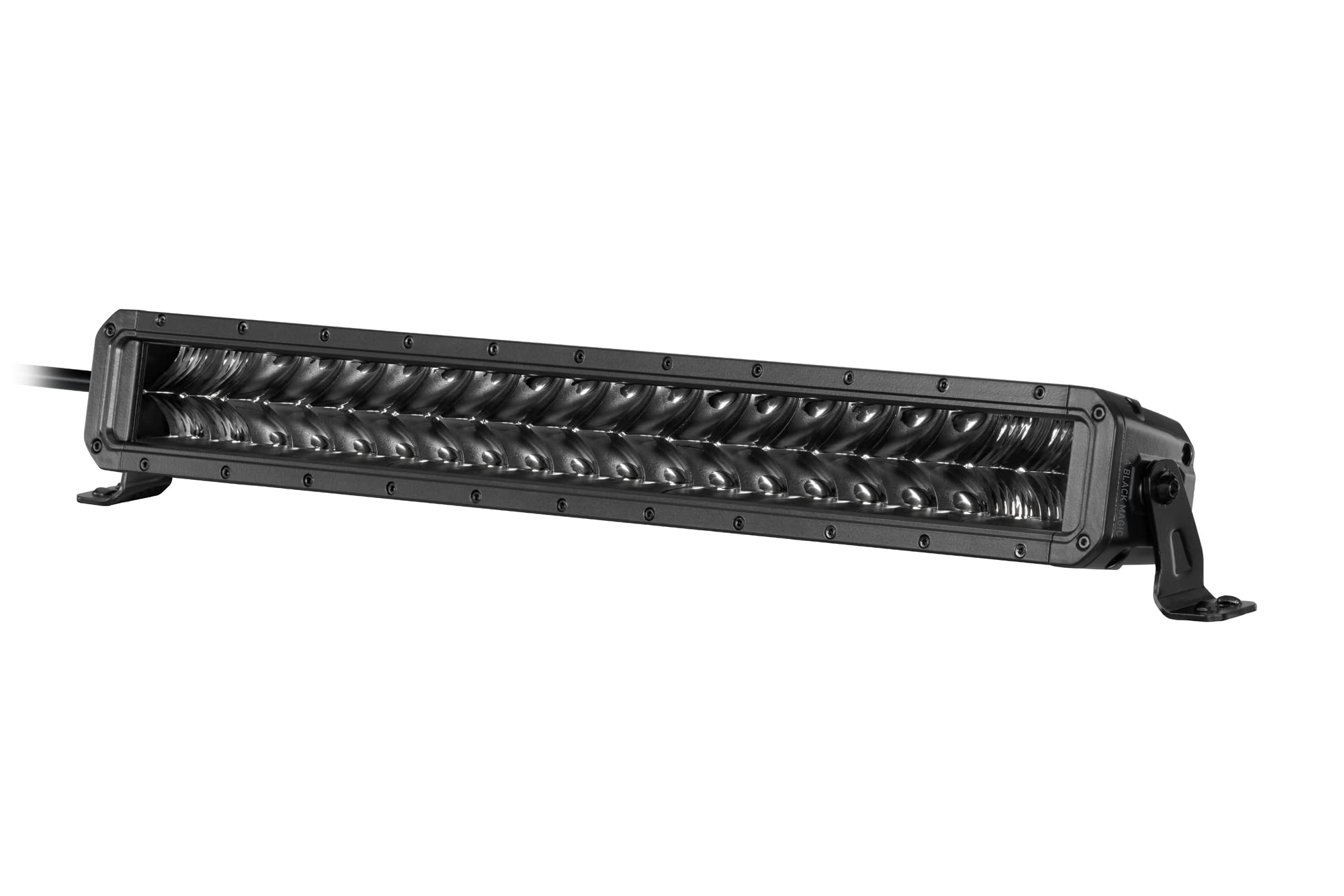 Hella Tough Black Magic 20 Inch Double Row LED Lightbar- Performance High Beam Off-Road Light for Pickup Trucks, ATV, SUV, 4x4, Jeep, Tractors / 358197401