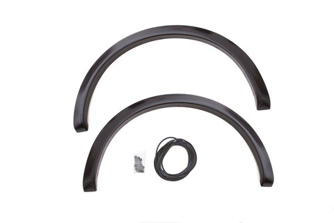 Lund SX314TB Black Elite Series Sport Style Textured Rear Fender Flare - 2 Piece