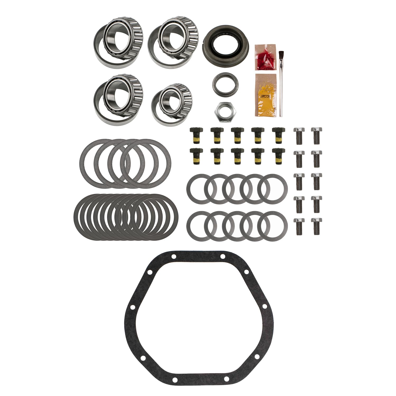 Rear Master Kit Motive Gear RA28RNJKMK for a Dana 44 JK Differential with Koyo Tapered Bearings