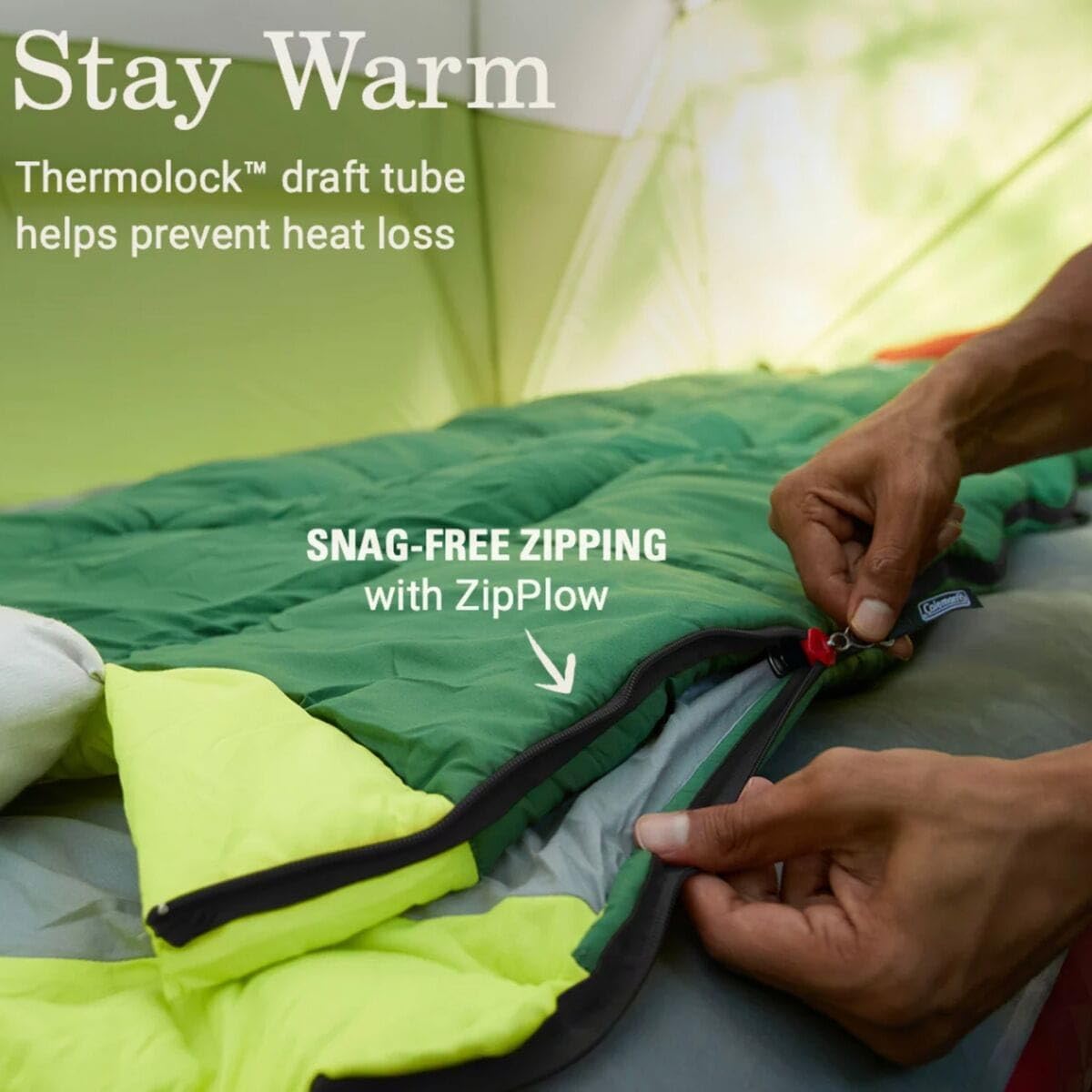 Arch Bay Coleman 30F Sleeping Bag Rock C001