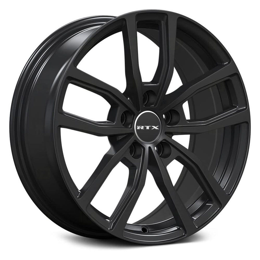 Custom RTX SOLSTICE Wheel - 17x7, 35 Offset, 5x114.3 Bolt Pattern, 66.1mm Hub - Gloss Black Rim