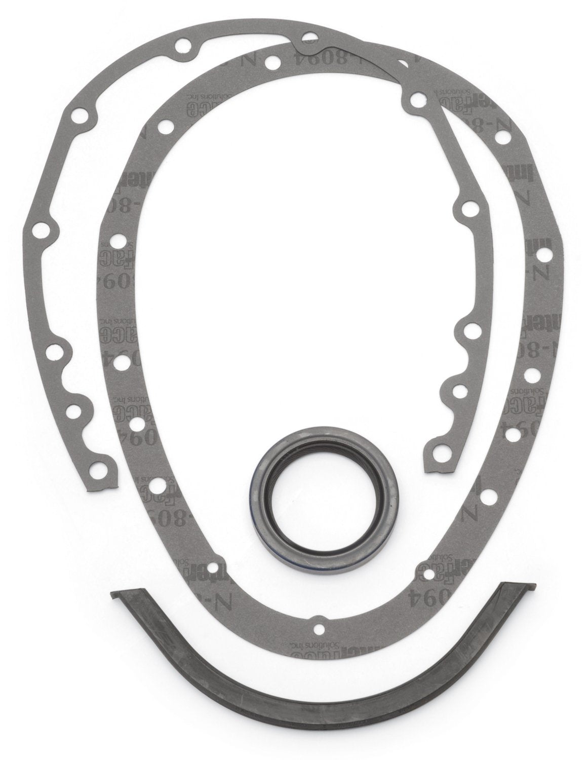 Timing Cover Gasket Kit EDELBROCK 4243, grey