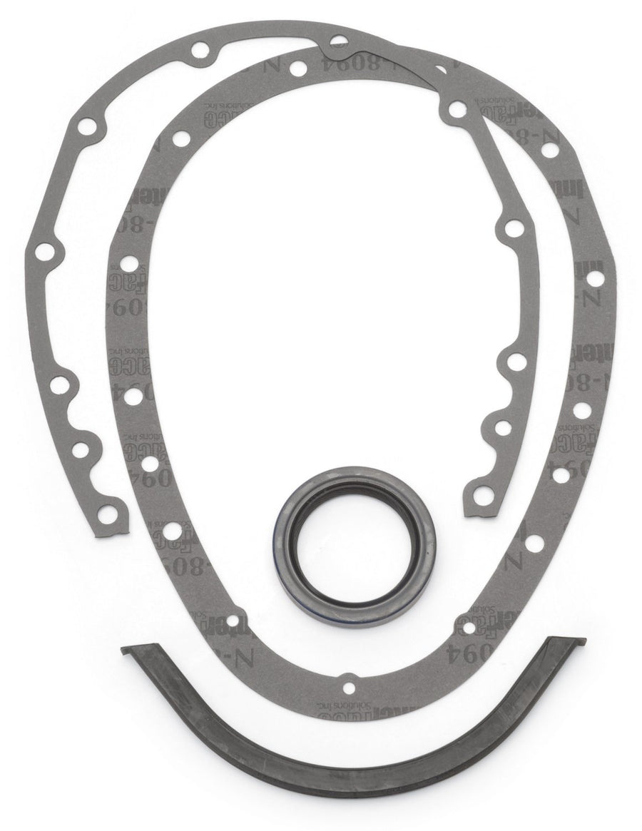 Timing Cover Gasket Kit EDELBROCK 4243, grey