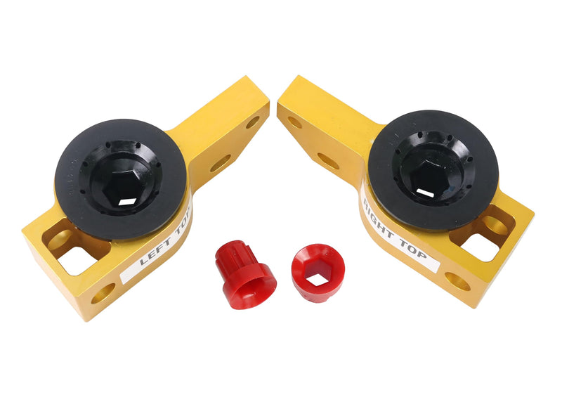 Whiteline KCA316 Suspension Control Arm Bushing Kit Front Lower Inner Rearward Compatible with 04-18 Volkswagen, Audi