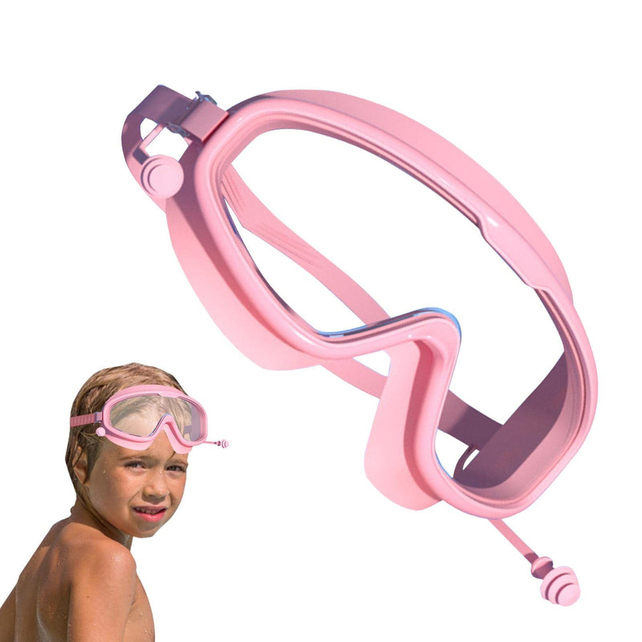 Swimming Goggles Ziurmut for Children | Clear Vision Diving Goggles for Children, UV Protection Anti-Fog Design for Free Diving and Fishing Strap Cover