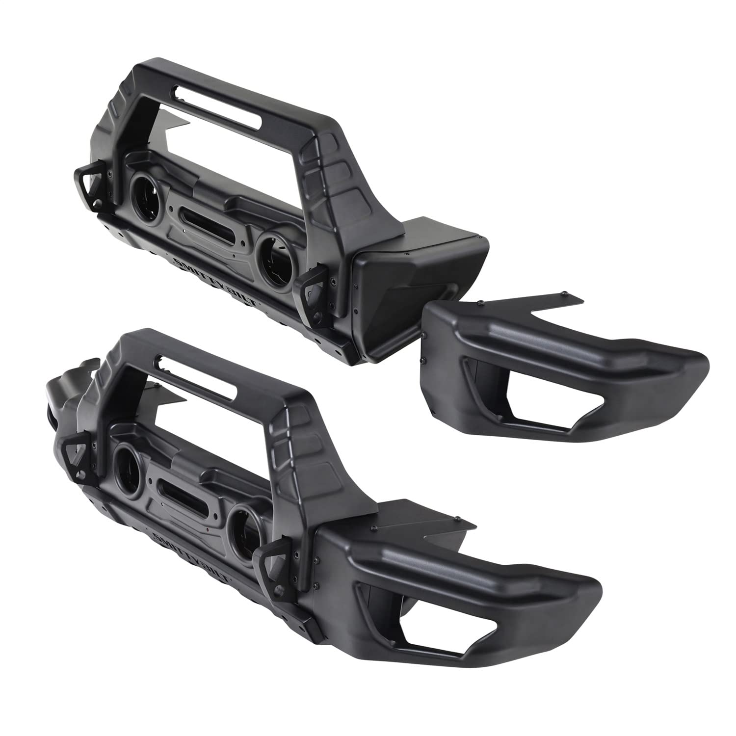 Smittybilt Stryker Front Bumper Wing for 2007-2018 Jeep JK & JL 2018+