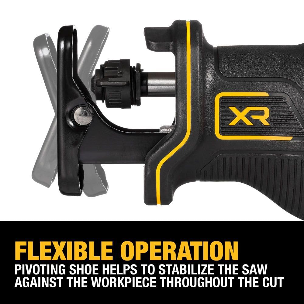 20V MAX DEWALT Reciprocating Saw, Cordless, Battery and Charger Included (DCS382H1)