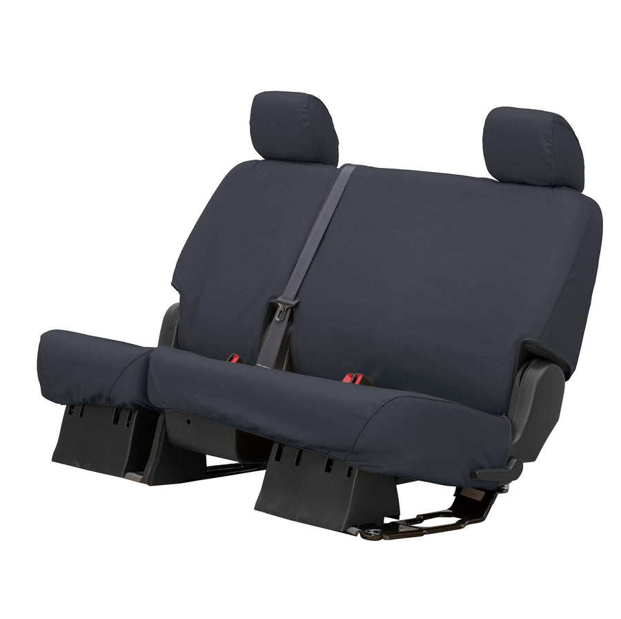 Covercraft Custom Seat Covers Polycotton | Fits 2023-2025 Honda CR-V (Includes Hybrid) | 2nd Row 60/40 Bench Seat, Charcoal