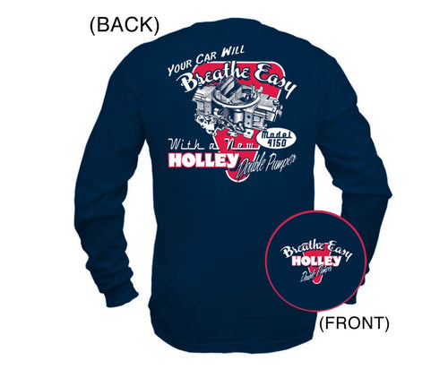 Holley Retro 10015-MDHOL Double Pumper Long Sleeve T-Shirt