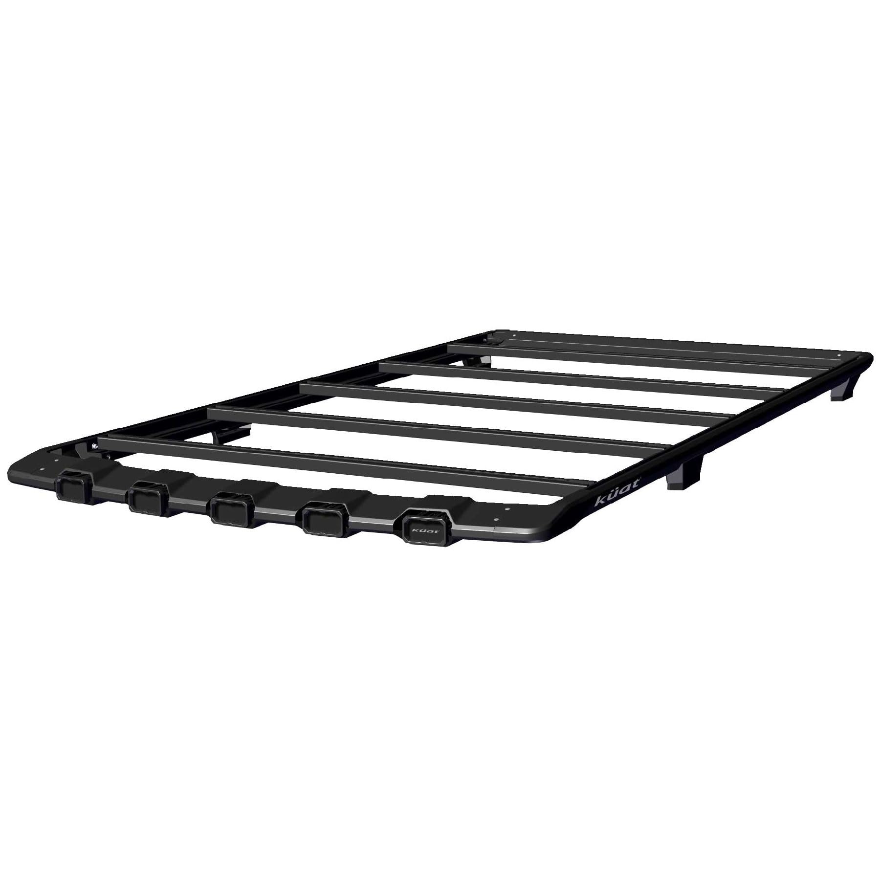 DEK KUAT Direct Mount Rooftop Platform Rack with Integrated Diode Dynamics Light Bar for Over-Hood Illumination, 2010-2024 Toyota 4Runner 5th Generation