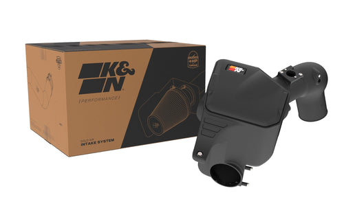 Cold Air Intake System K&N: High-Flow Air Filter, Increase Performance & Towing: Compatible with 2013-2018 RAM: 2500, 63-1592