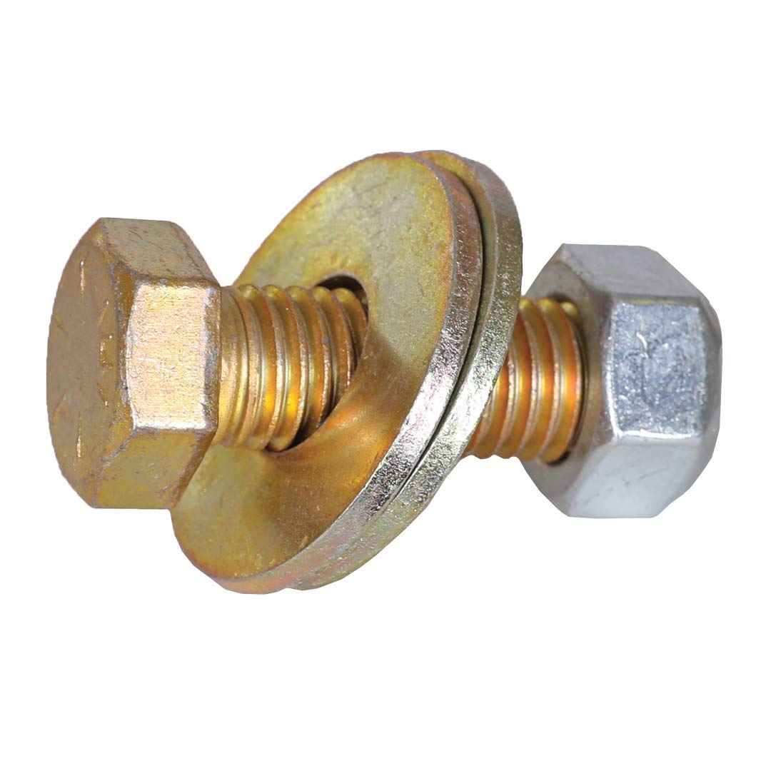 GEN-Y Mount/Bolt Executive kit, 12-5/8” x 2” Grade 8 Bolts, 12-5/8" Steel Lock Nuts, 24 - Flat washers