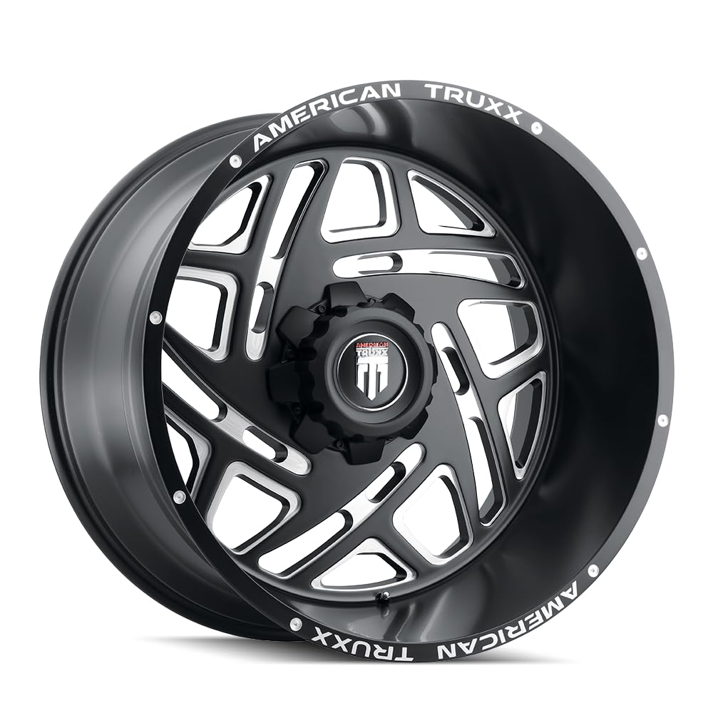 COSMOS-AT1904 AMERICAN TRUXX 22X12 8X180-44ET 124.2CB BLACK/MILLED