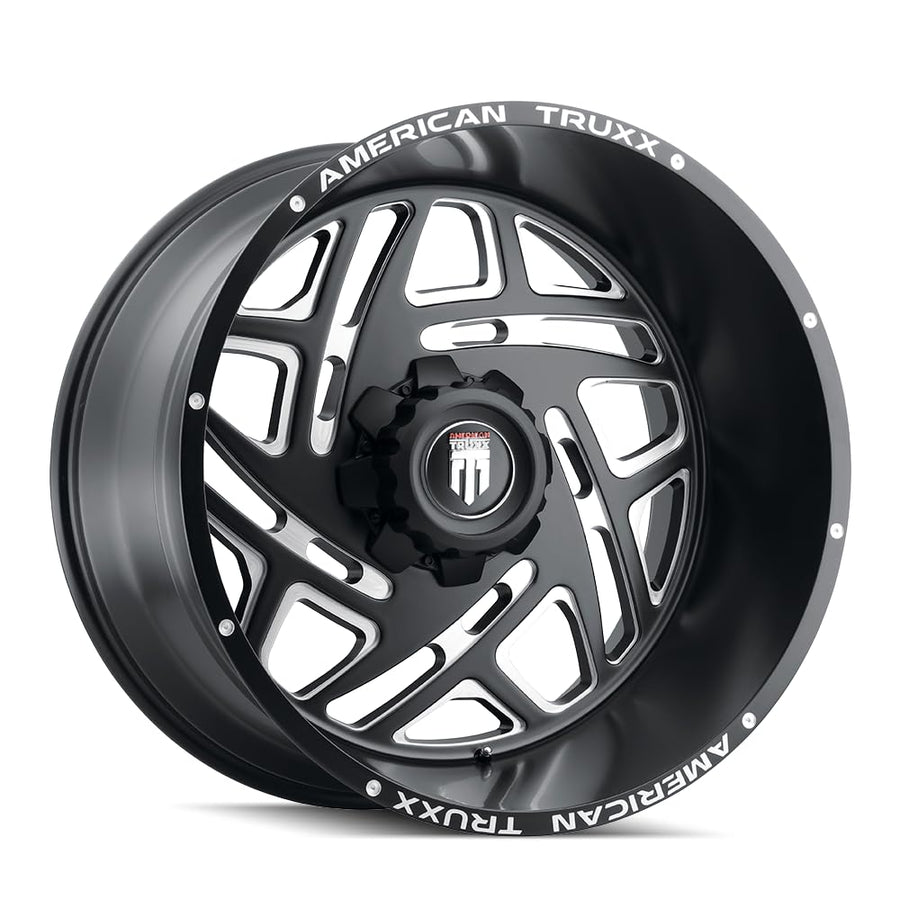 COSMOS-AT1904 AMERICAN TRUXX 22X12 8X180-44ET 124.2CB BLACK/MILLED