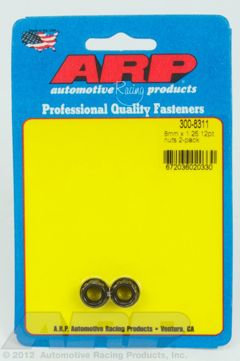 ARP 8mm x 1.25 12-Point Nut - 2 Piece 300-8311