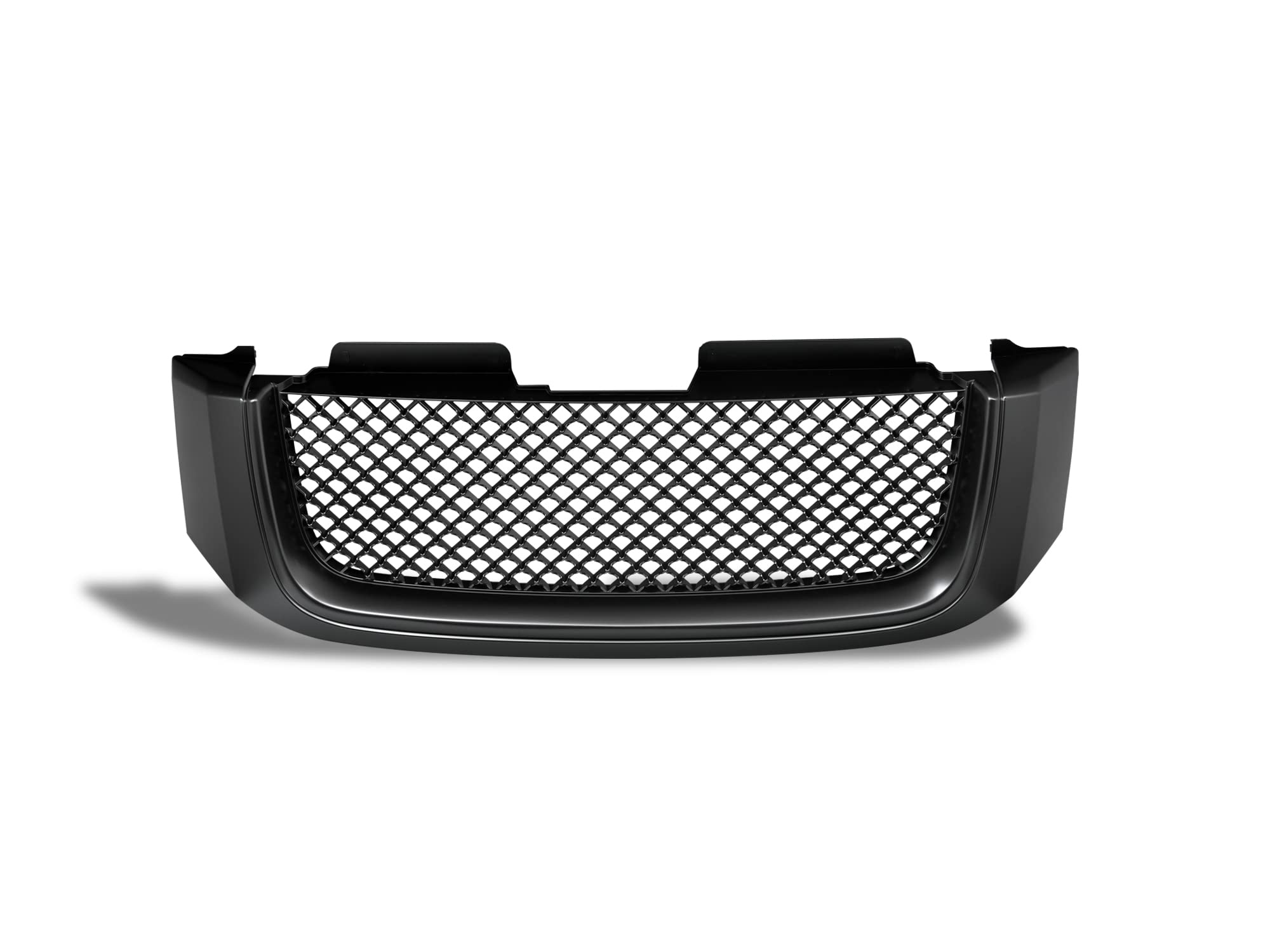 7165663 Armordillo USA Mesh Front Hood Grille - Matte Black Fits 2002-2008 GMC Envoy