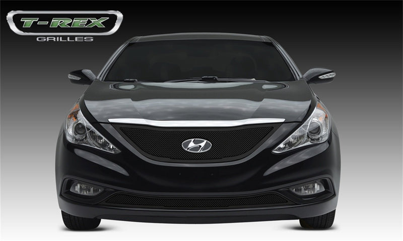 2011-2013 Hyundai Sonata T-Rex Grilles Upper Class Series Main Grille, Black, 1 Pc, Replacement - PN #51490