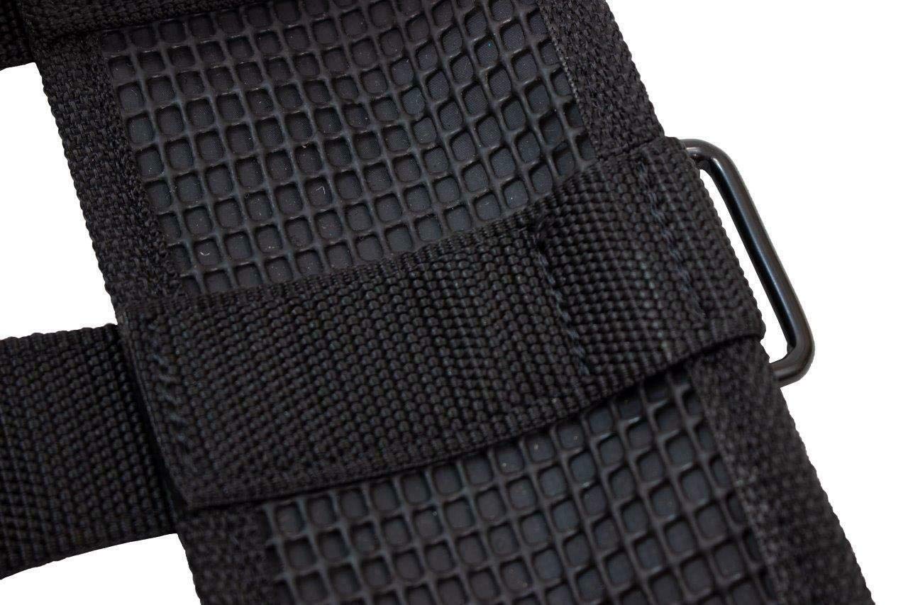 Black Fishbone Offroad Grab Handles with Straps