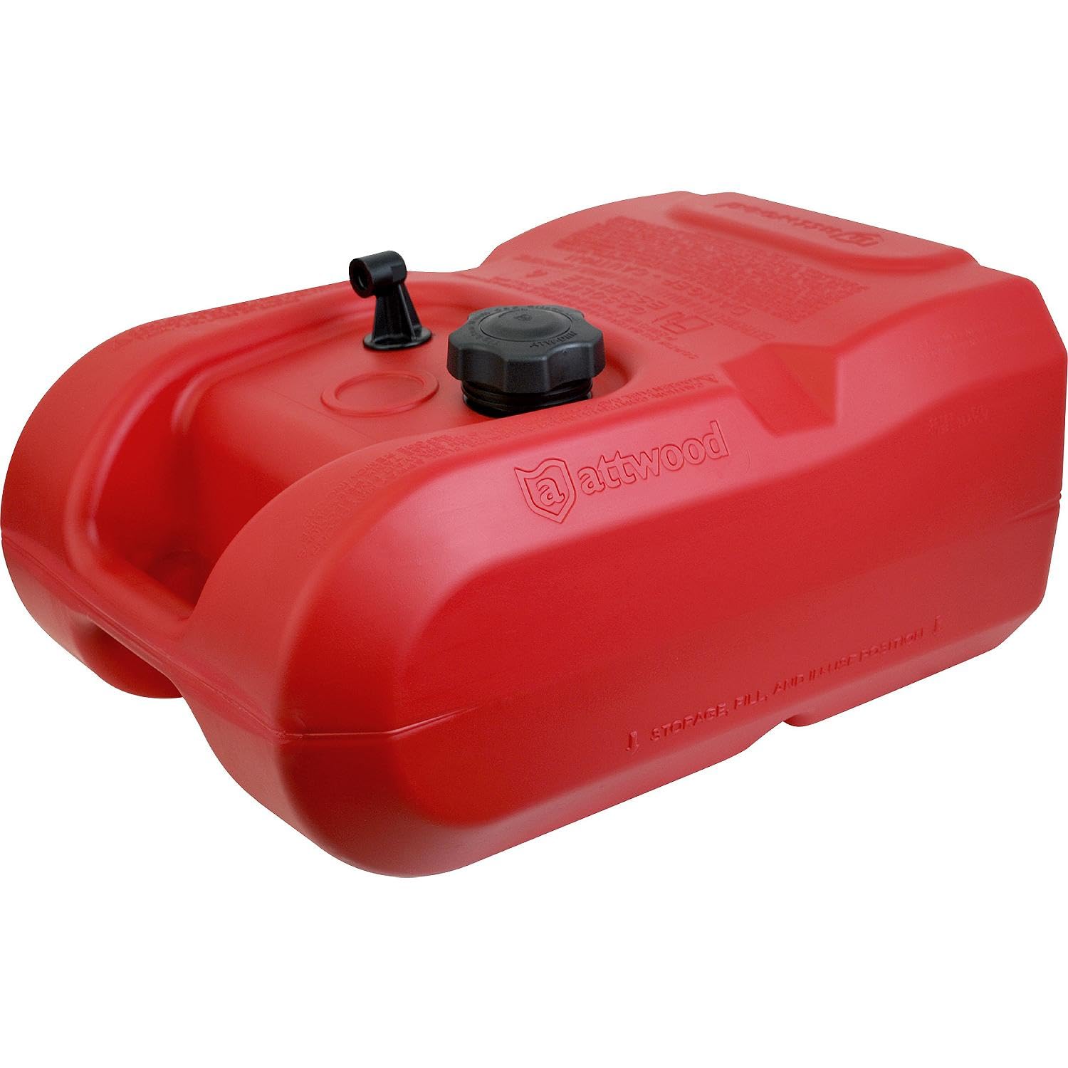 3-Gallon Portable Marine Boat Fuel Tank attwood 8803LP2 EPA and CARB Certified