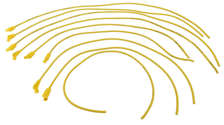 Yellow Taylor Cable 73453 Universal Fit 8mm Spiro-Pro Ignition Wire Set