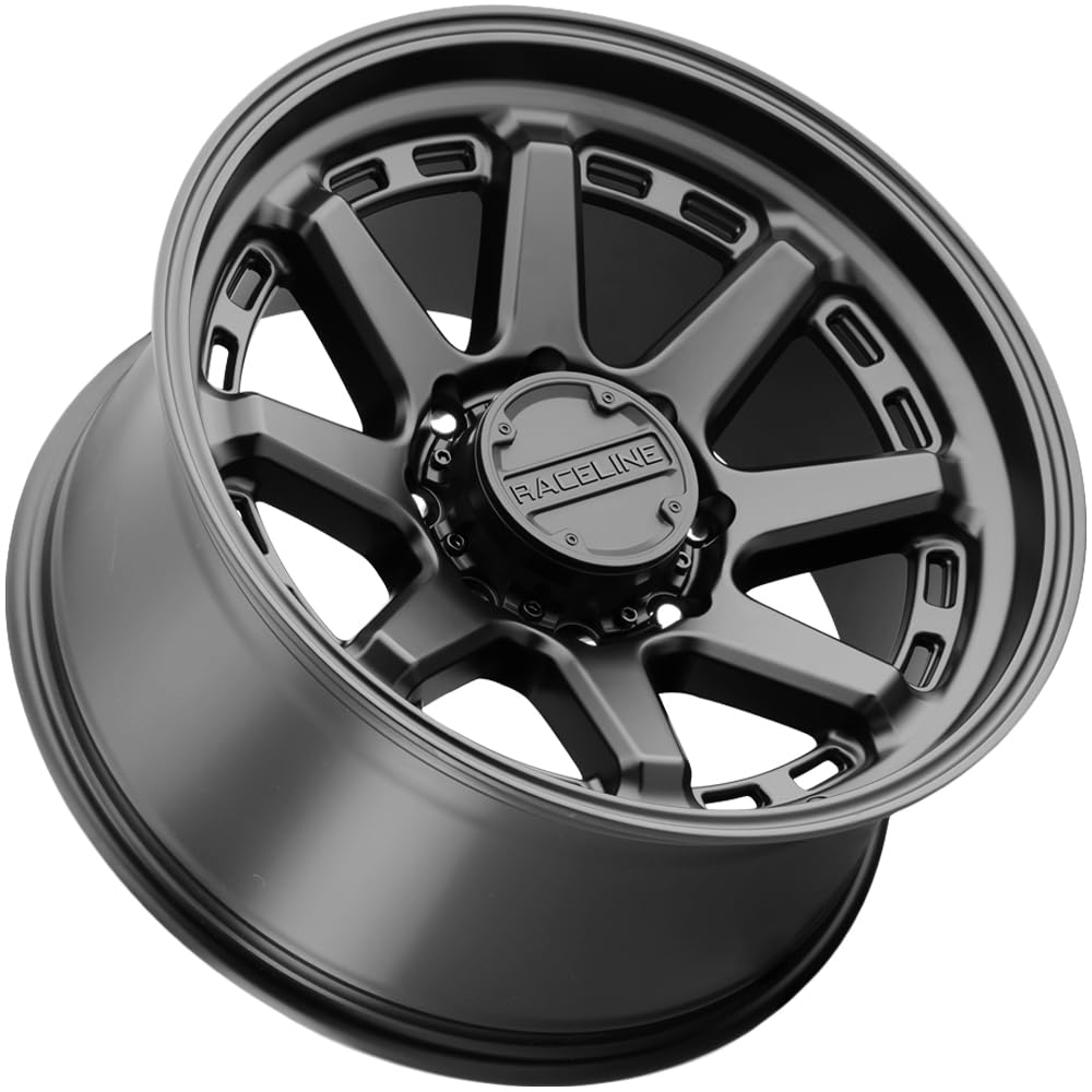 Satin Black Raceline Wheels 947B SCOUT Wheel (17 x 9. inches /8 x 180 mm, 18 mm Offset)