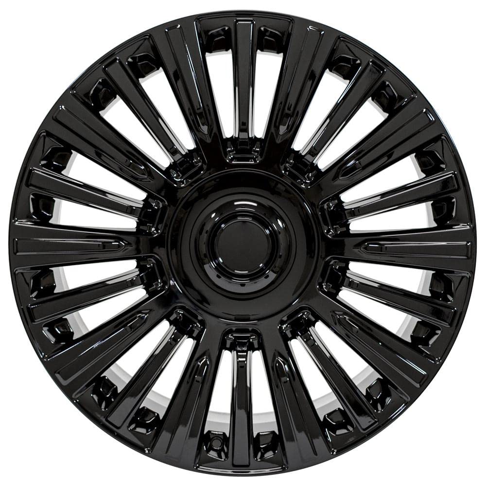 22 Inch OE Wheels CA92 Rim Fits Escalade Premium Luxury Platimum Style 6x139.7 22x9 Gloss Black - Hollander 4876 (1)