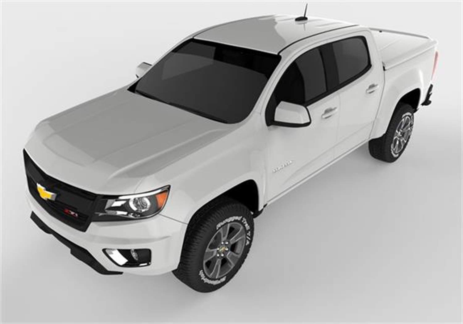 UnderCover RealTruck Lux One-Piece Truck Bed Tonneau Cover | UC1156L-GAN | Fits 2015 - 2020/2022 Chevy/GMC Colorado/Canyon GAN(WA636R) - Silver Ice 5' 3" Bed (62.7")