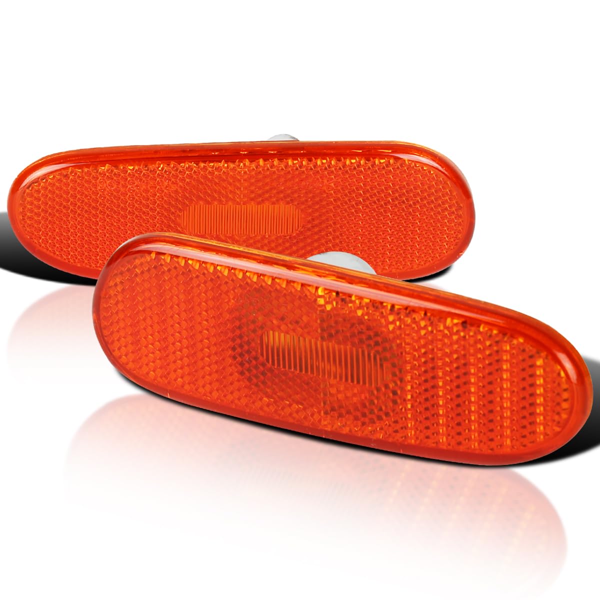 Amber Front Side Marker Lights Signal SPEC-D TUNING Compatible with 2000-2005 Toyota Celica MR2 Spyder L+R Pair Assembly