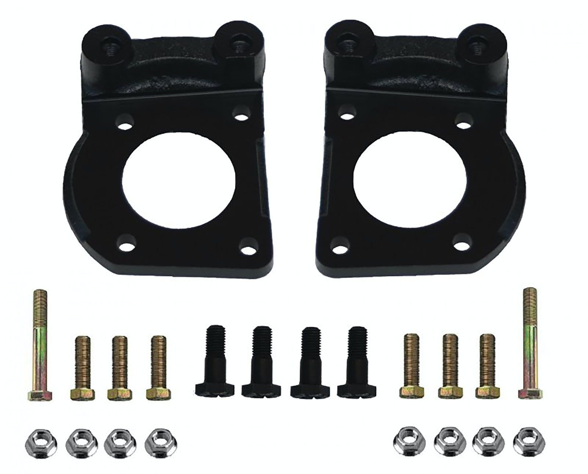 FC0001-H405M - LEED Brakes Power Front Kit with Plain Rotors and Zinc Plated Calipers