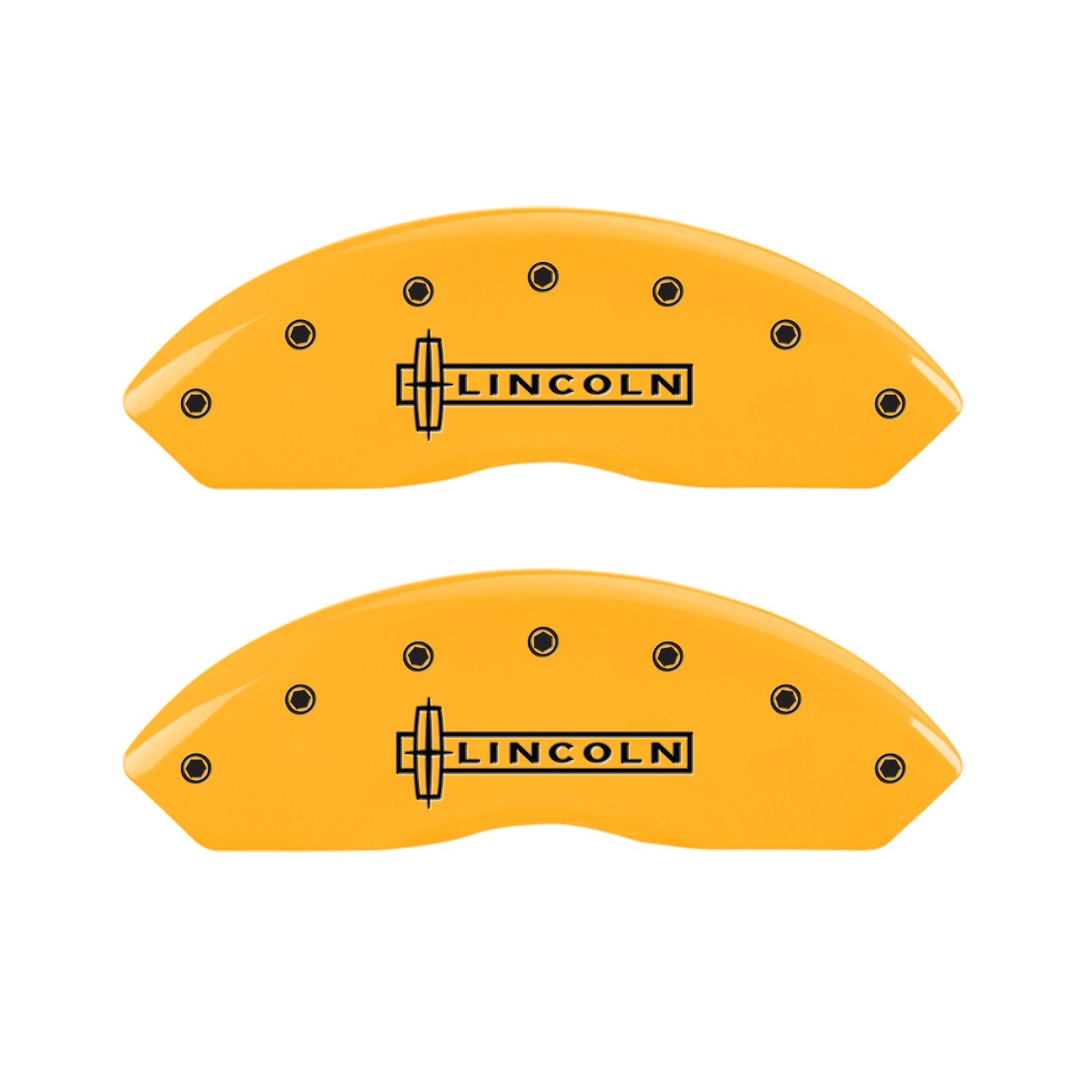 Caliper Covers MGP 36006SLCXYL, Yellow